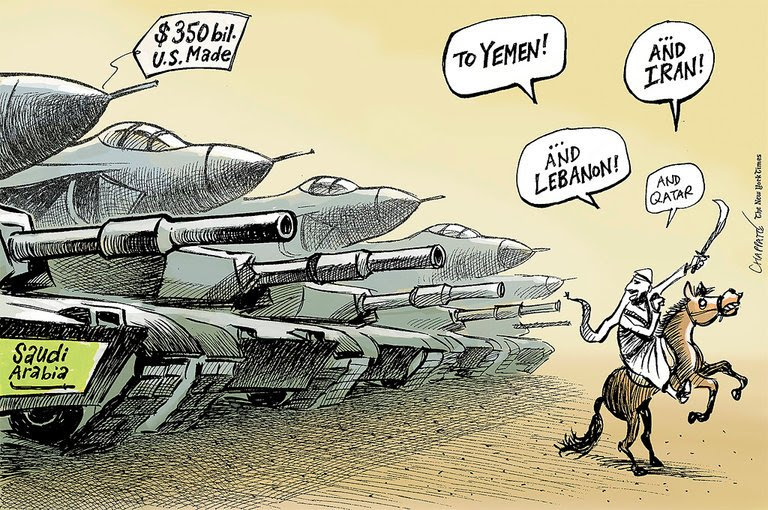 Résultat de recherche d'images pour "caricature iran arabie saoudite"