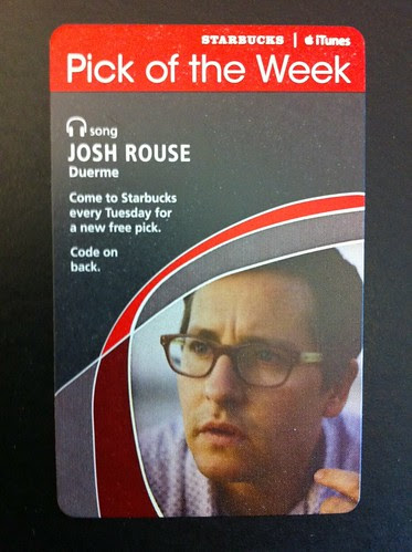 Starbucks Pick of the Week - Josh Rouse - Duerme #fb