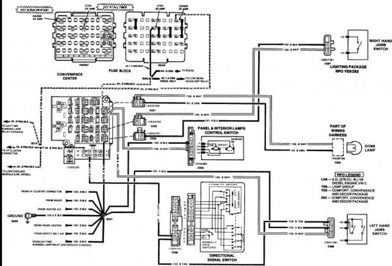 1990 Chevy 1500 Alternator Wiring Diagram - Wiring Diagram
