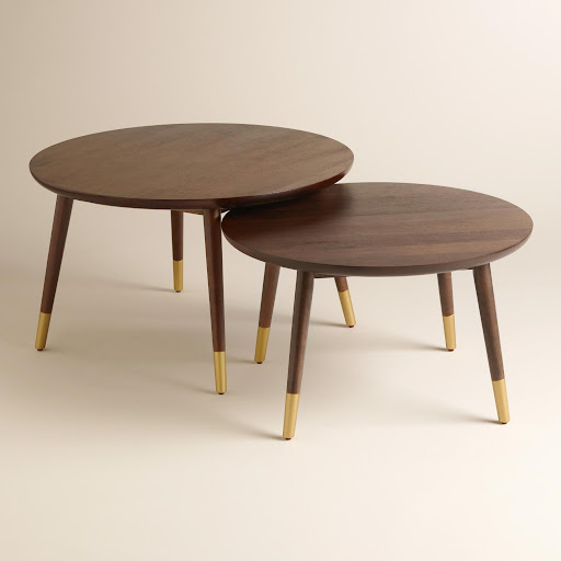 Mid Century Modern Circle Coffee Table : Mid Century Modern Style