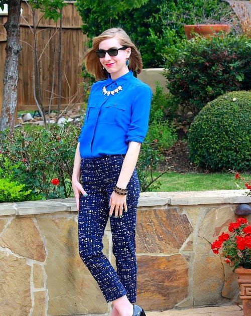 twIN STYLE: Daily Look: Blue It