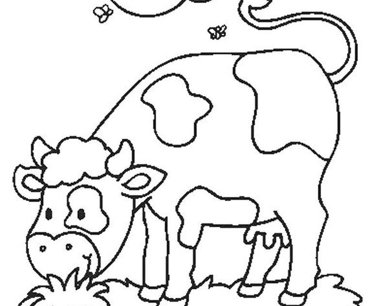 15 Cow Coloring Pages For Toddlers - Printable Coloring Pages