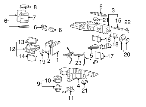 2004 Chevy Tahoe Parts Diagram - Free Wiring Diagram
