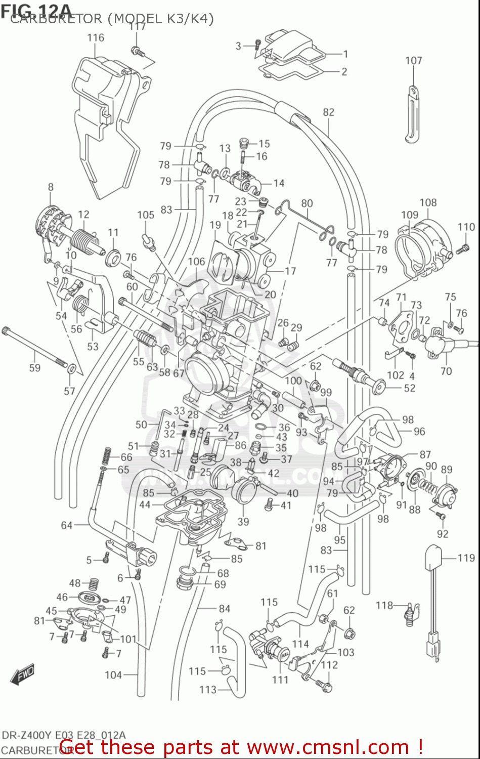 28 Suzuki Ltz 400 Carburetor Diagram