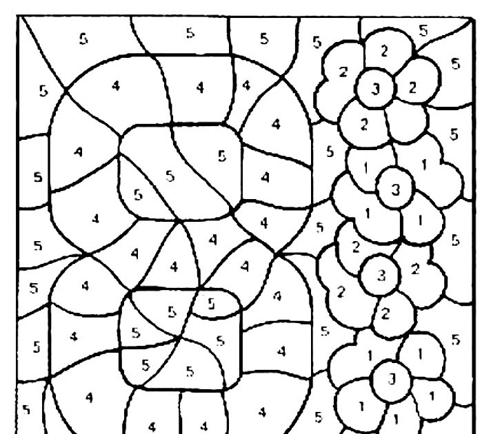 How To Learn Free Number Coloring Pages For Preschoolers - A U I E Fun