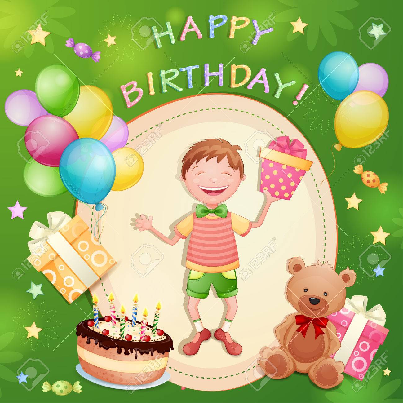 Zum Geburtstag Junge, 7... zum geburtstag wünsche ich