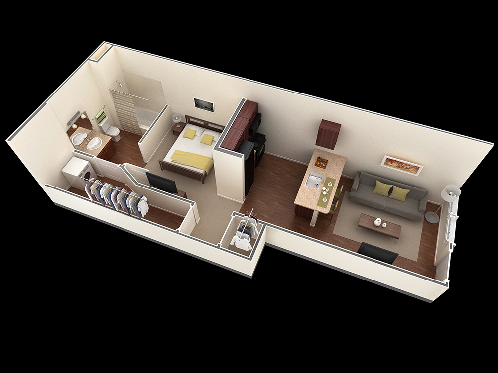 Small House Design 1 Bedroom, Floor Plans For Small Houses With 1 Bedroom