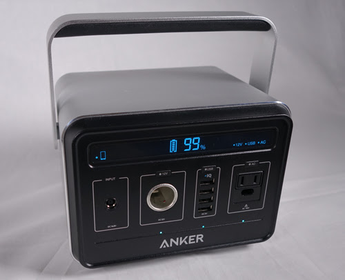 Anker Powerhouse 434wh 120 600mah ポータブル電源 本体の充電方法