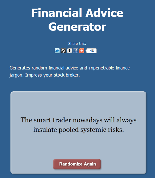 Finance Jargon Generator - FinanceViewer
