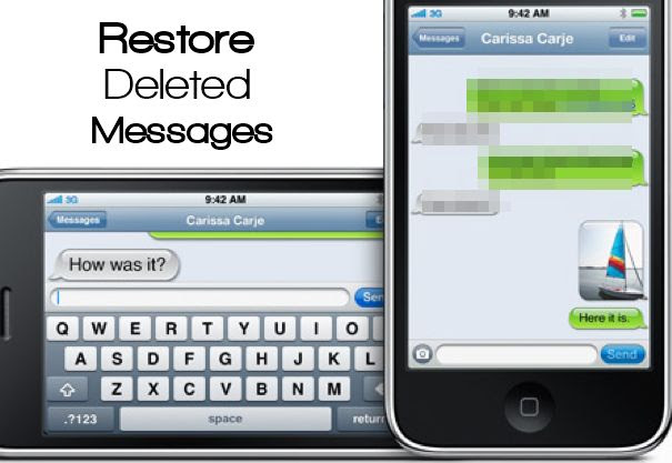 How To Restore Deleted Text Messages On iPhone - MyTips