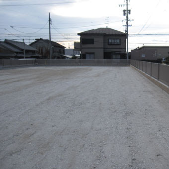 飯田邸整地