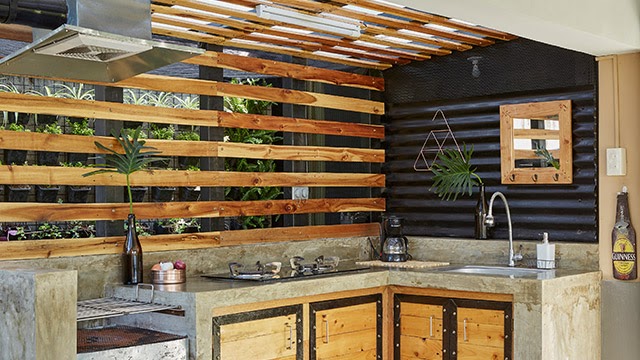 Outside Filipino Dirty Kitchen Design For Small Space