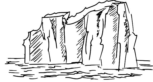 How To Draw An Iceberg Melting