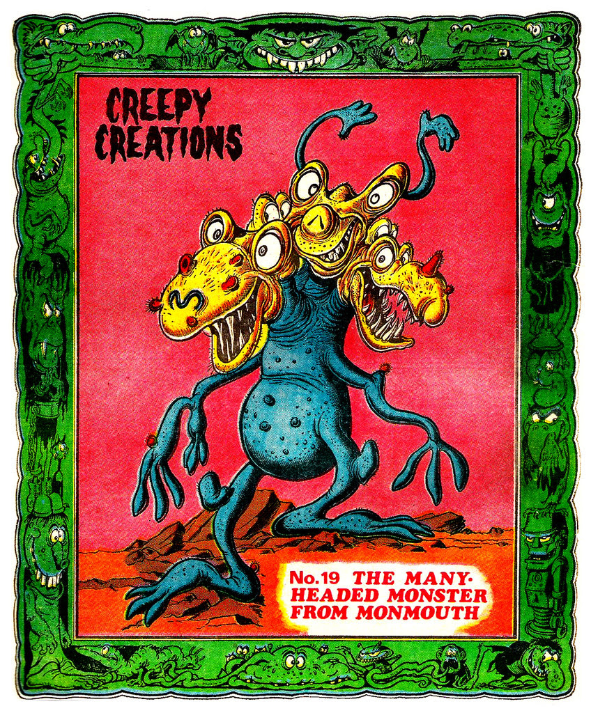 Creepy Creations No.19 - The Many Headed Monster From Monmouth