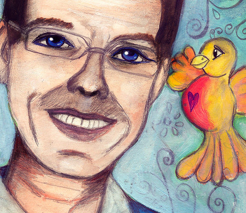 painting for graeme - detail