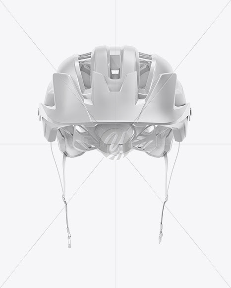 Download Download Cycling Helmet Mockup - Front View PSD