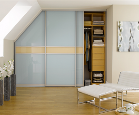 Kleiderschrank Unter Schräge Selber Bauen