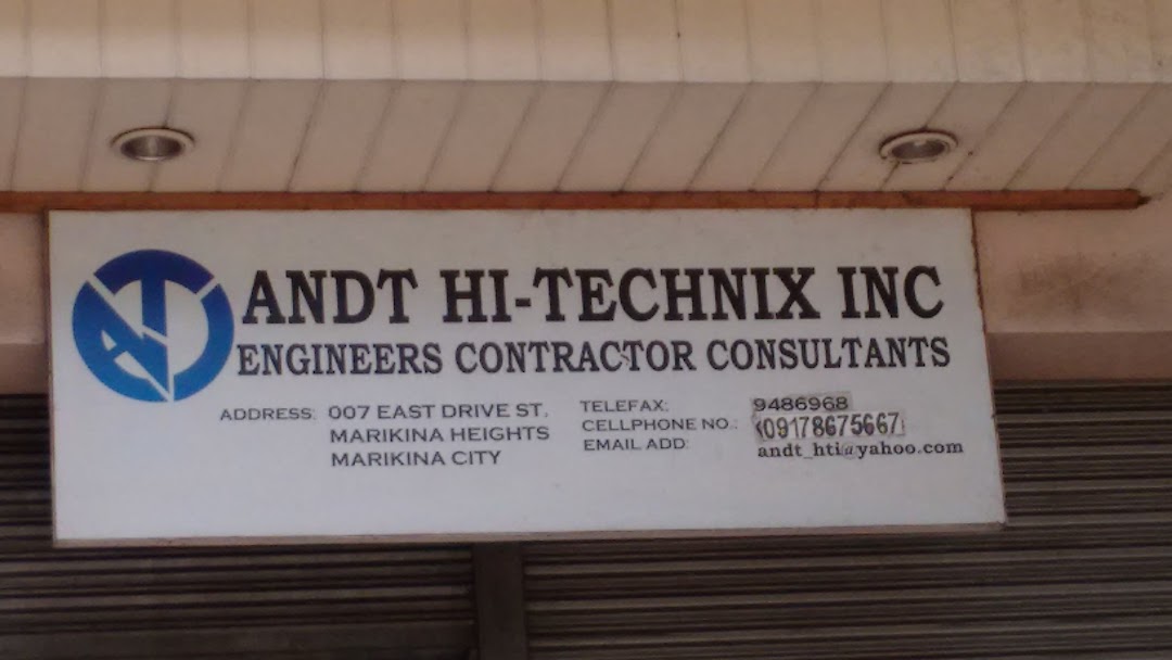 Andt Hi-Technix Inc Engineers Contractor Consultans