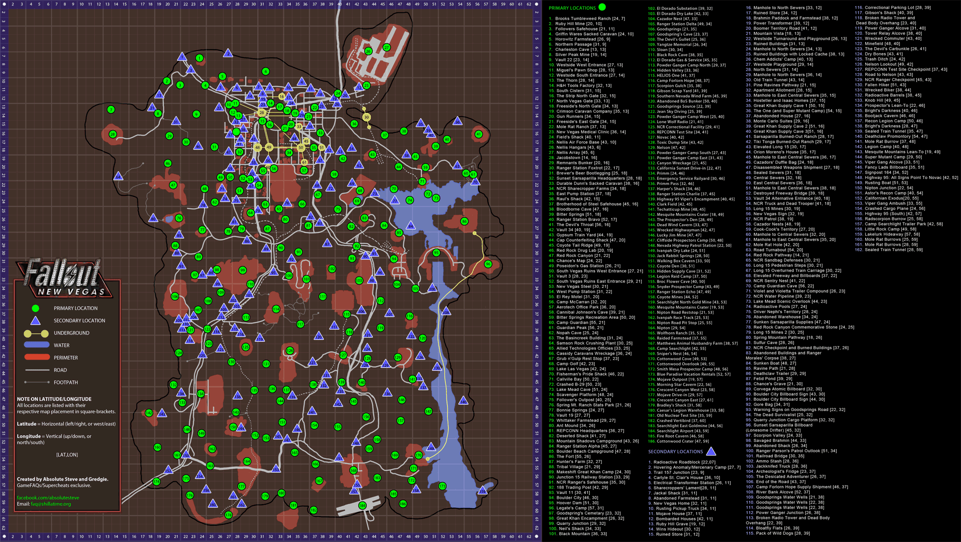 XNP² Games!: Mapa do Fallout: New Vegas chega a ter mais de 350 locações