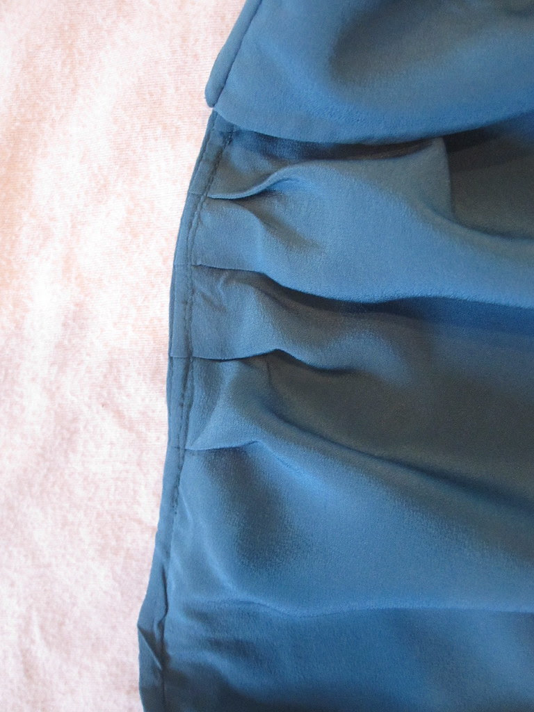 French Seam with Pleats