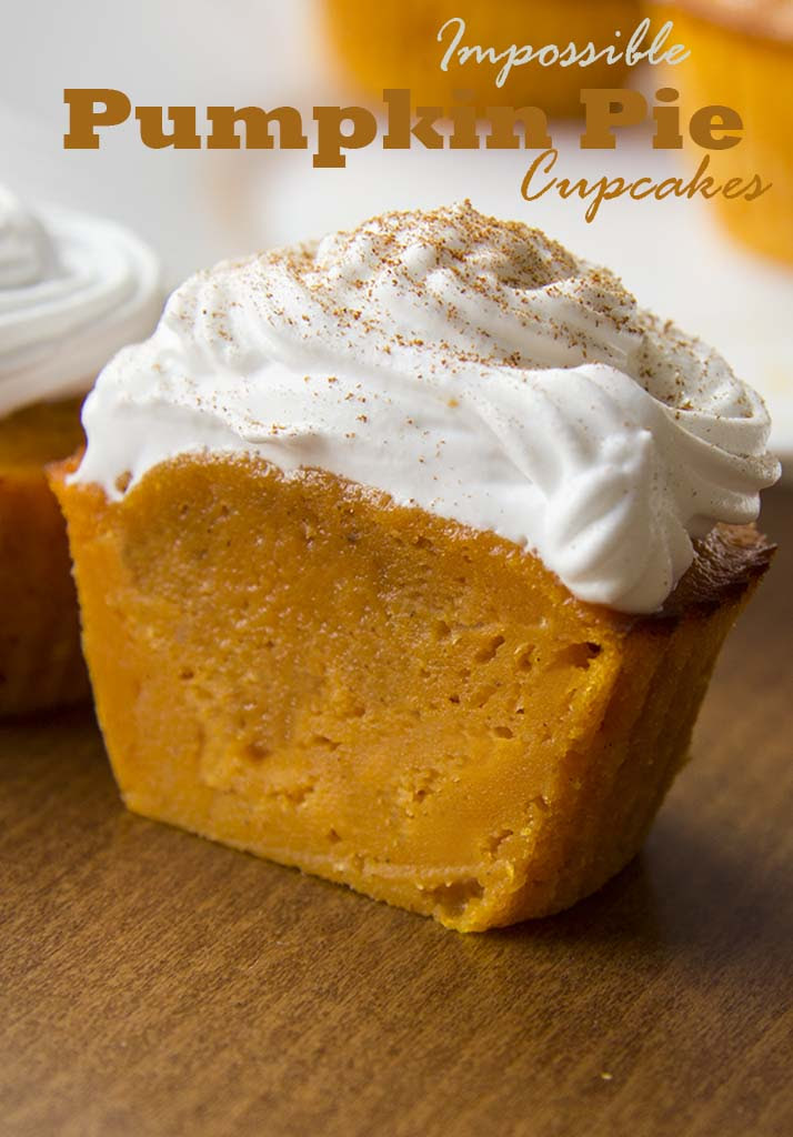 Impossible Pumpkin Pie Cupcakes Cakescottage Impossible Pumpkin Pie Cupcakes Cakescottage