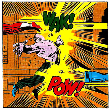 Captain America and the Falcon #205 panel