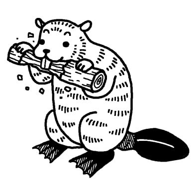 無料ダウンロード ビーバー イラスト Free Cute Illustrations Stock Illustration