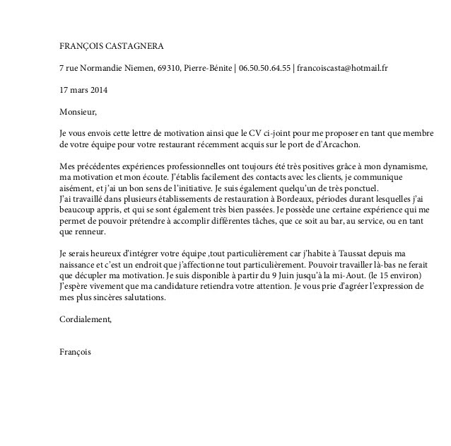 Lettre De Motivation Modele Gratuit En Allemand  Perkata z