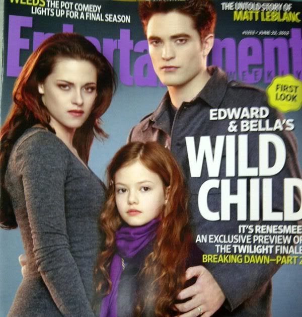 German Twilighters: Breaking Dawn Teil 2 Entertainment Weekly Cover!