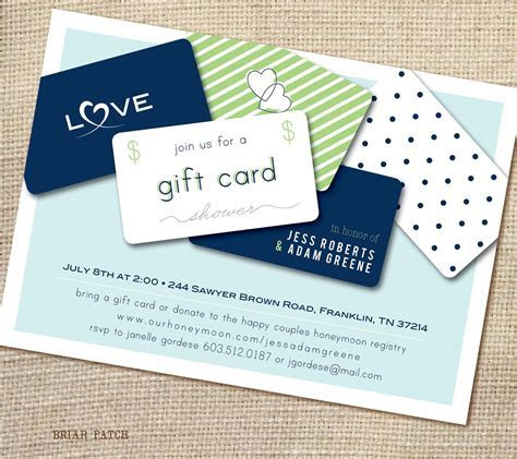 gift card bridal shower invitation wording bridal shower gift card bridal shower invitation wording bridal shower