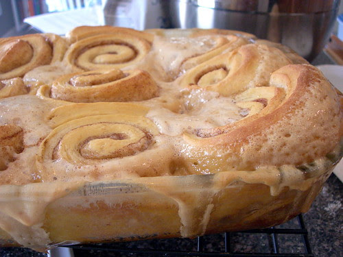 Finished product in the pan