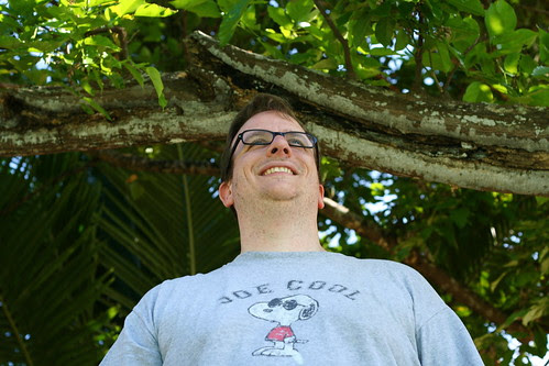 me, from the pool