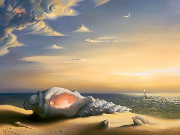 Arte de Vladimir Kush_Crianças do exôdo 39