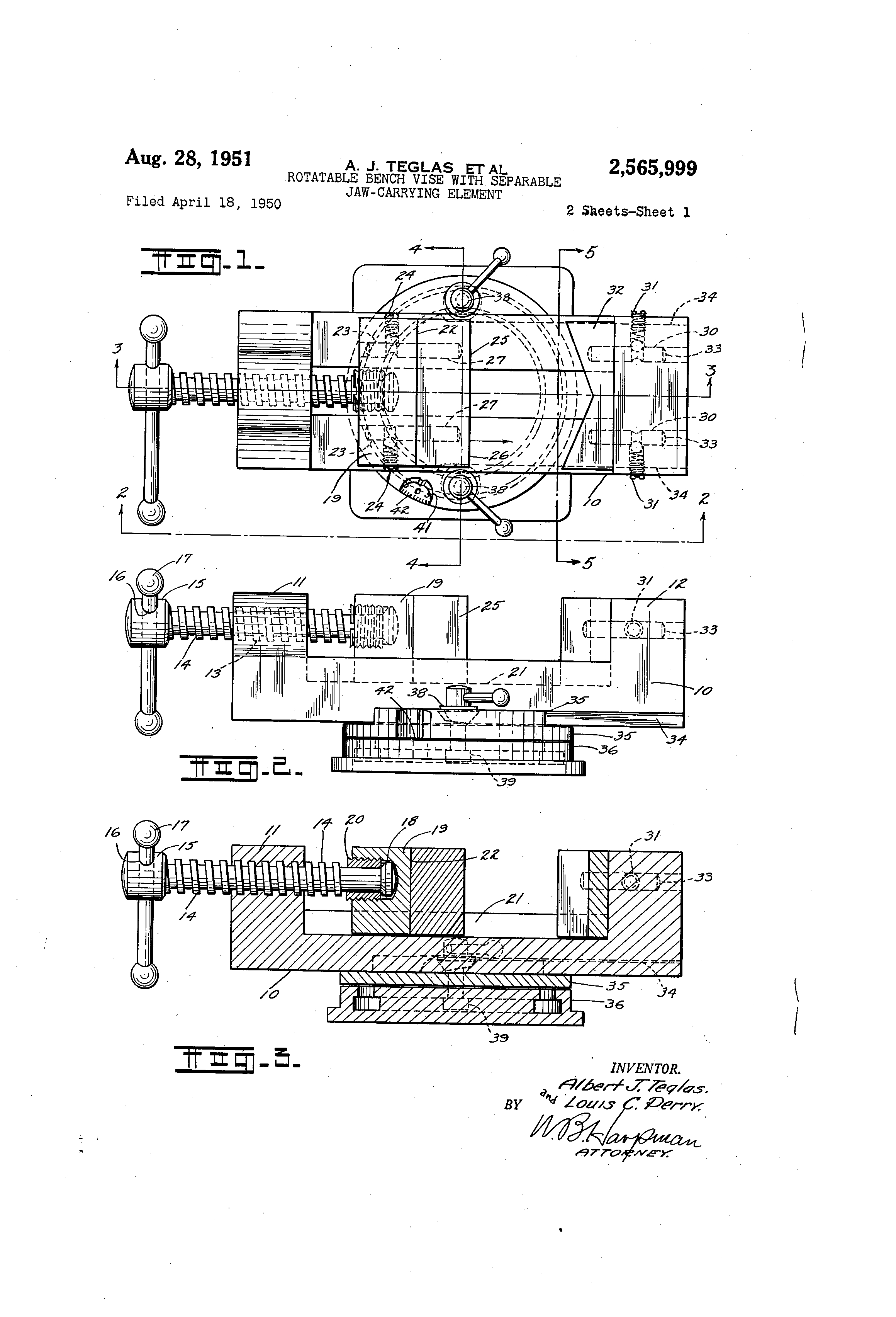 Bench Vise Drawing - alvalewis