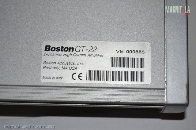 Boston Acoustics Gt22
