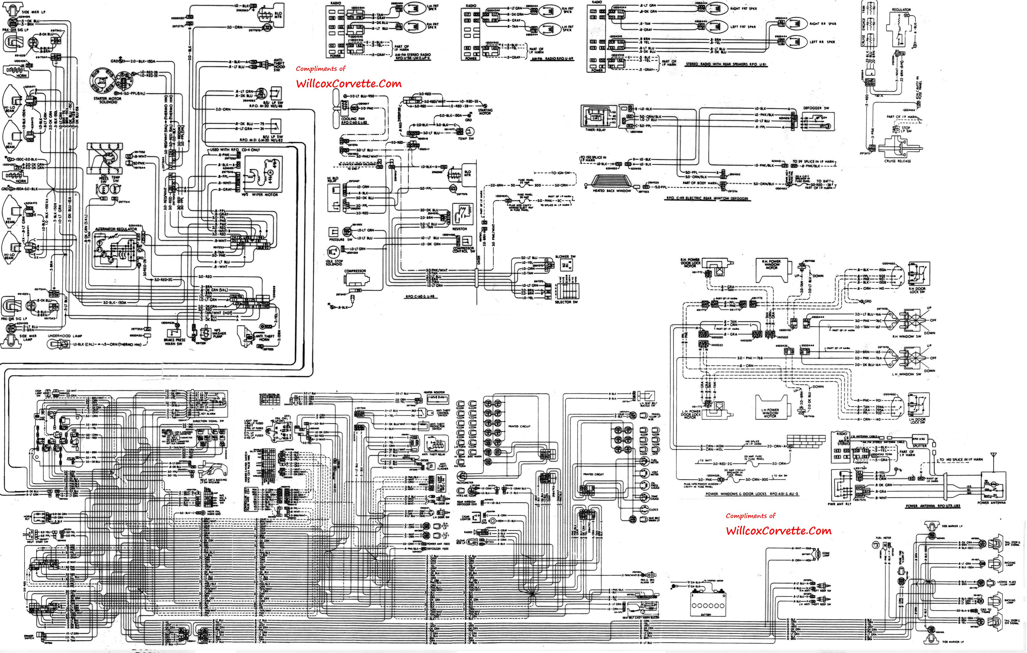 Chevy Corvette Wiring Diagram - Wiring Diagram