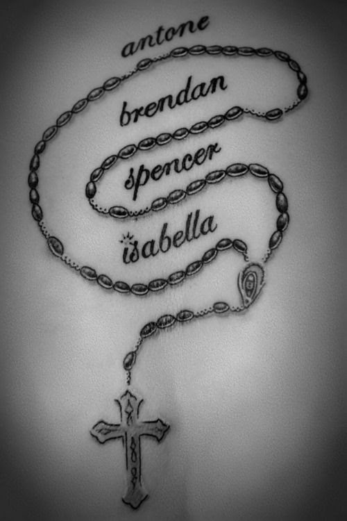 rosary tattoo espalda rosenkranz nombres lefrontal guys rosario bedeutung japanische diseños tattoosanddmoree