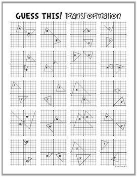 Sequence Of Transformations Worksheet Pdf - worksheet