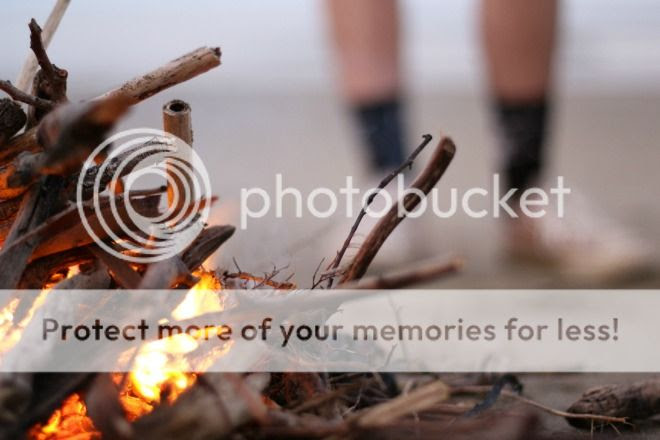 beach fire