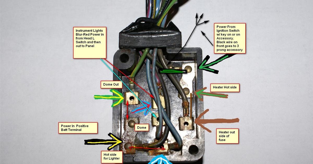 HOW TO Read 1970 Ford Mustang Heater Wiring Diagram