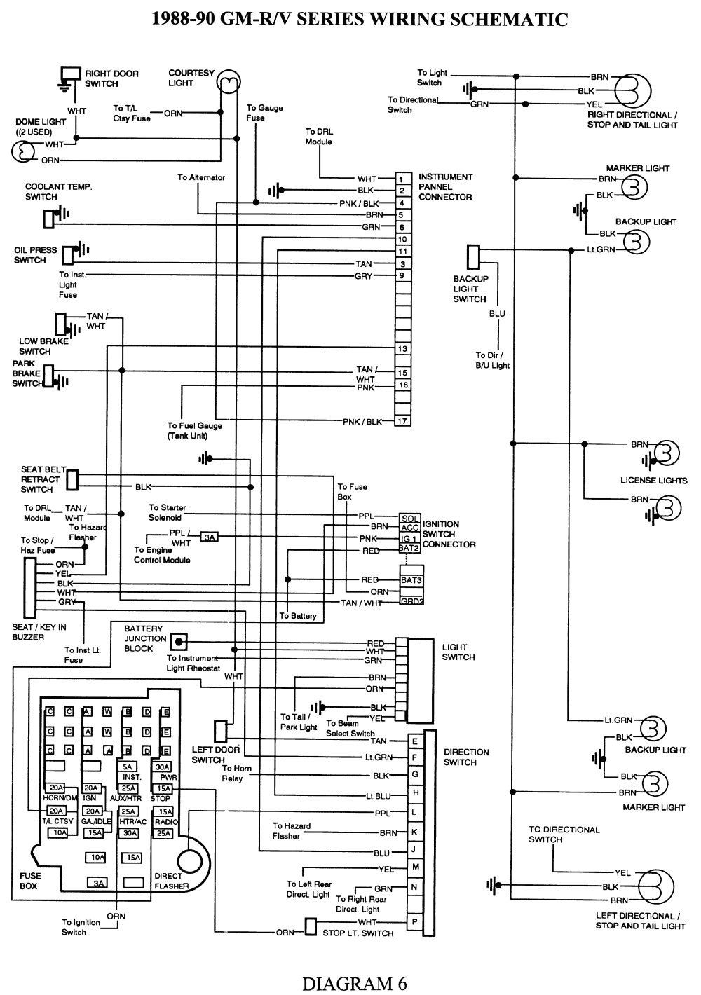 Mack Truck Mack Ch613 Fuse Panel Diagram - Wiring Diagram Schemas