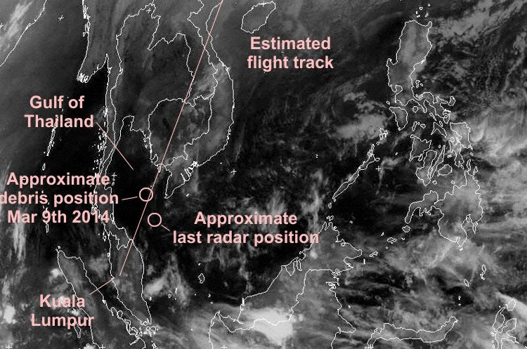 Infrared VISSR Satellite Image Mar 7th 18:00Z (Graphics: AVH/Meteosat)