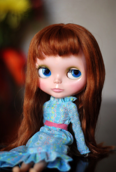 Poohies adventures with Blythe dolls Redhead chunky ke