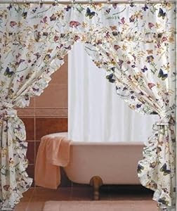 Pretty Bathroom Curtain Set - Modern World Furnishin Designer