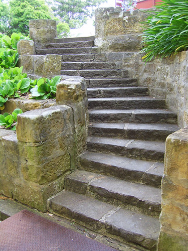 stone steps at Frensham