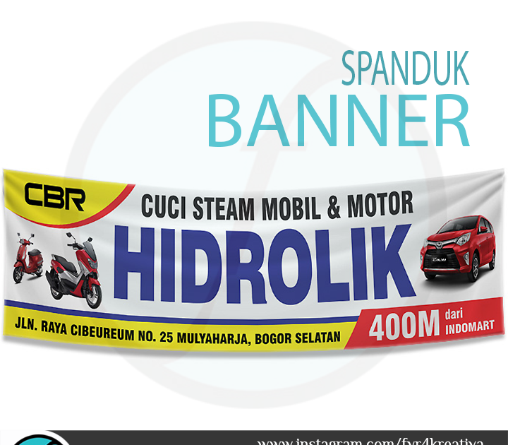 Banner Cuci Motor