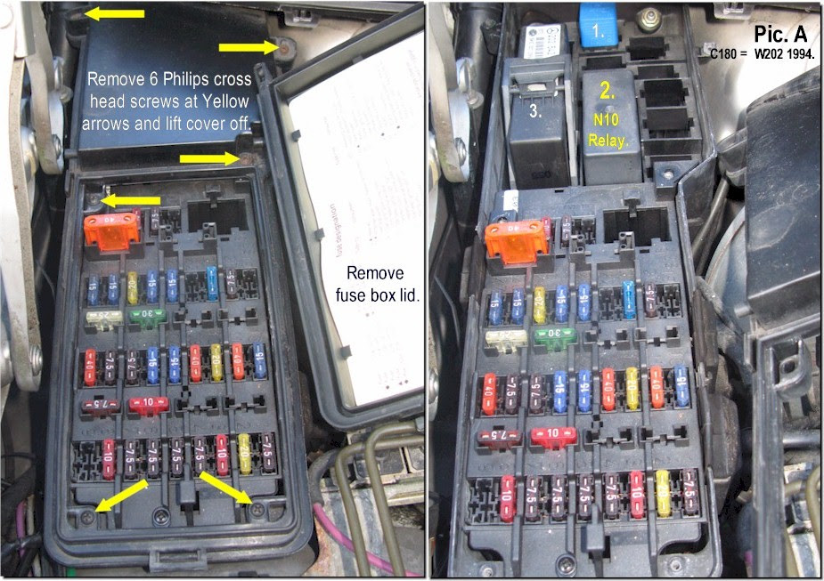 Wiring Diagram Mercede W202