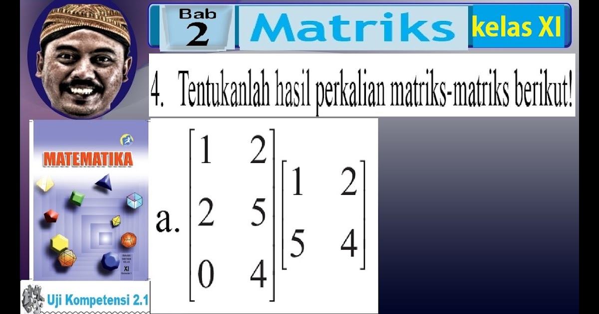 Perkalian Matriks Ordo 3x3 Dengan 2x3 Matematika Dasar