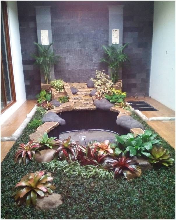 Contoh Taman Depan Rumah Minimalis Lahan Sempit / 26 Desain Taman