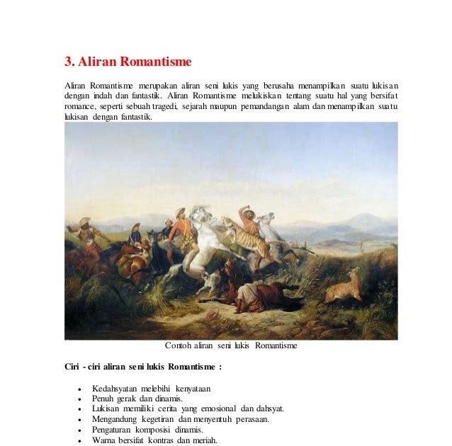 Ciri Ciri Aliran Seni Lukis Realisme Ini Cirinya